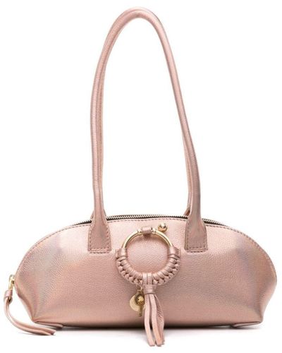 See By Chloé Joan Leather Shoulder Bag - Pink