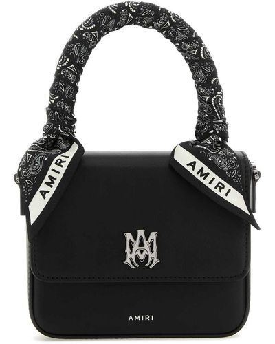 Amiri Handbags. - Black