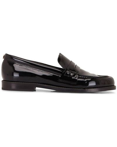 Golden Goose Jerry Leather Loafers - Black