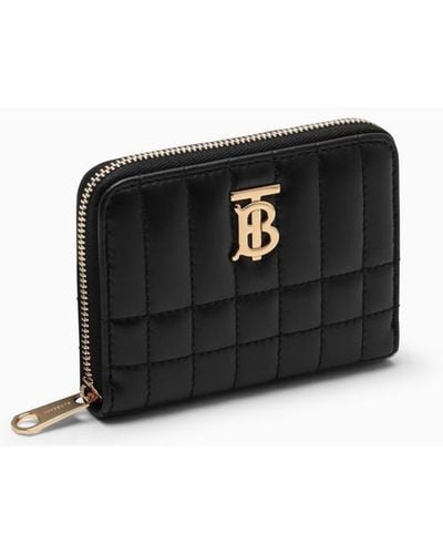 Burberry Quilted Wallet - Black