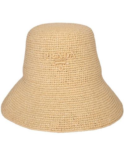 Prada Hats - Natural