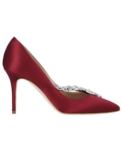 Manolo Blahnik 'nadira' Court Shoes - Red