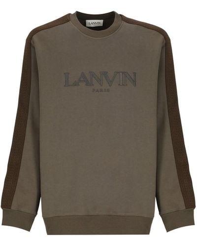Lanvin Sweaters Green