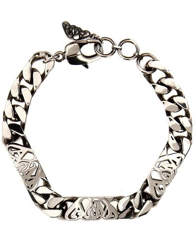Alexander McQueen Logo Seal Jewellery - Metallic