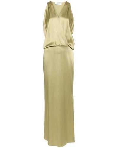 Blumarine Satin Dress - Green