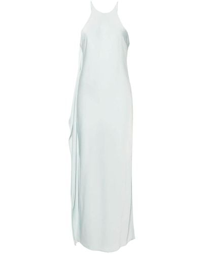 Calvin Klein Archive Tank Asymmetric Dress - White