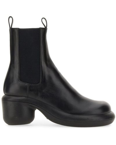 Jil Sander Leather Boot - Black