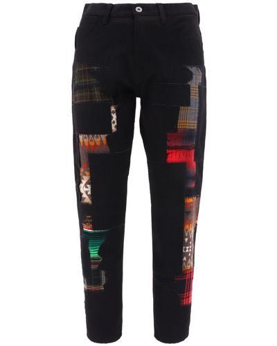 Junya Watanabe Patchwork Jeans - Black