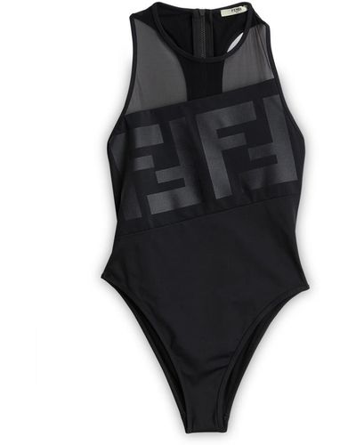 One-piece swimsuit Fendi Multicolour size 42 IT in Polyester