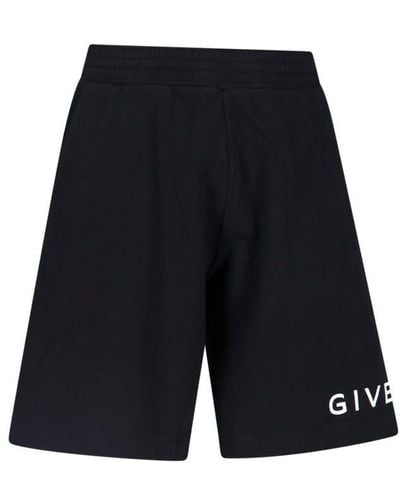 Givenchy Logo Shorts - Blue