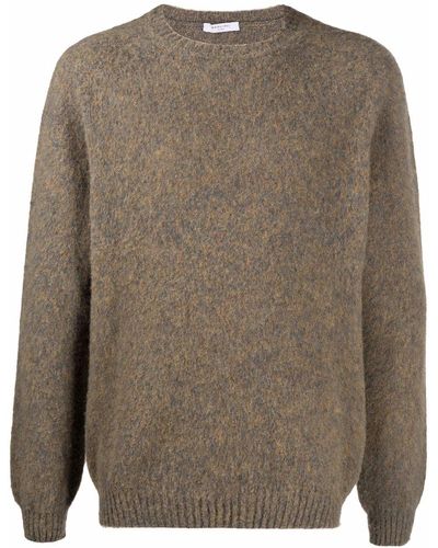 Boglioli Sweaters Grey - Brown