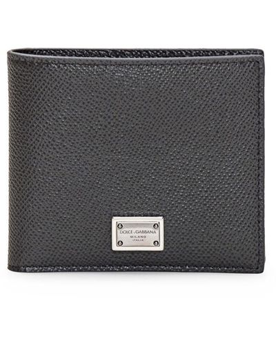 Dolce & Gabbana Bi-Fold Wallet - Grey