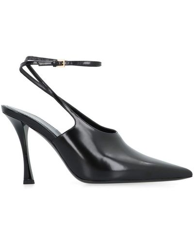 Givenchy Show Leather Pointy-toe Slingback - White
