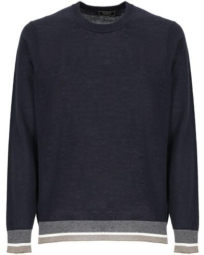 Peserico Sweaters - Blue