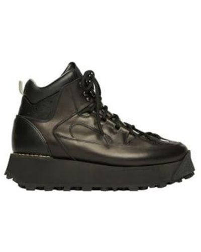 Acne Studios Bertrand Leather W Shoes - Black