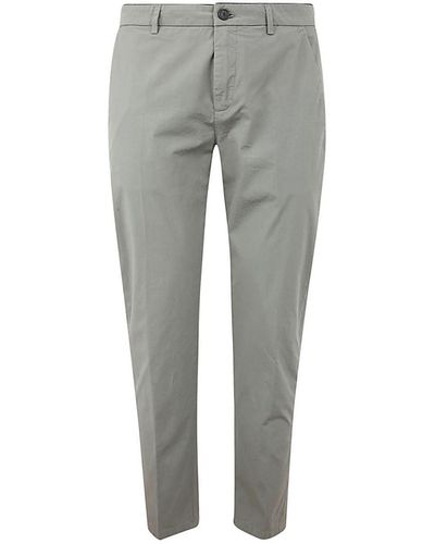 Department 5 Prince Crop Chino Trousers Clothing - Grey