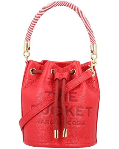 Marc Jacobs 'the Bucket' Bucket Bag - Red