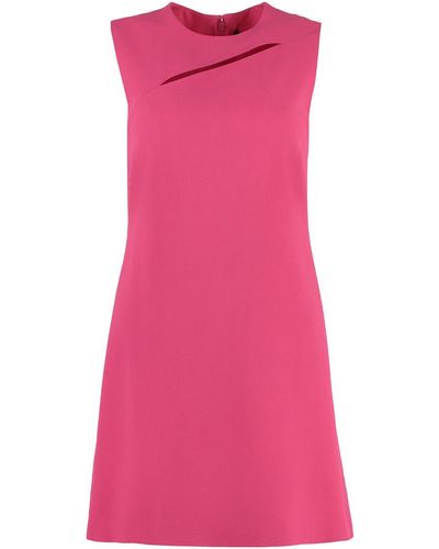Versace Crepe Dress - Pink