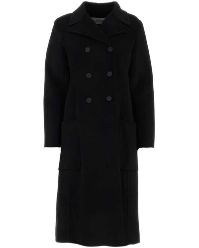 Lanvin Cashmere Coat - Black