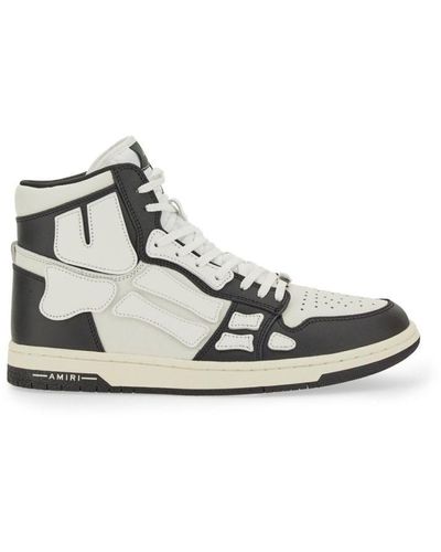 Amiri Skel Top Hi Trainers - White