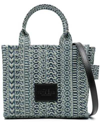 Marc Jacobs The Monogram Micro Tote - Blue