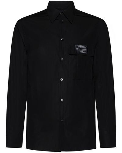 Dolce & Gabbana Shirts - Black