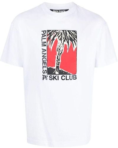Palm Angels T-shirts - Red
