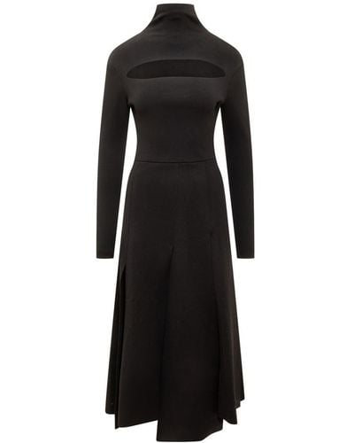 A.W.A.K.E. MODE Awake Mode Knitted Dress - Black