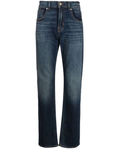 7 For All Mankind The Straight Upgrade Jeans Clothing - Blue