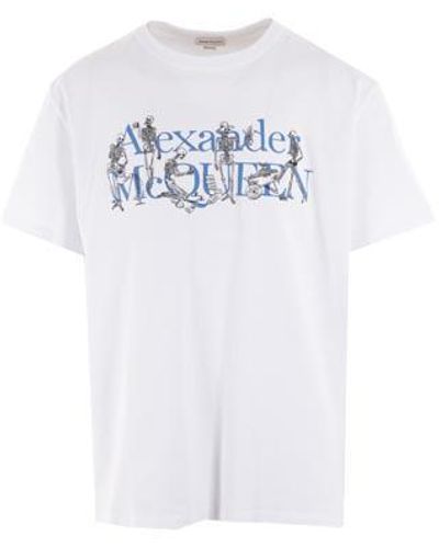 Alexander McQueen T-Shirts And Polos - White