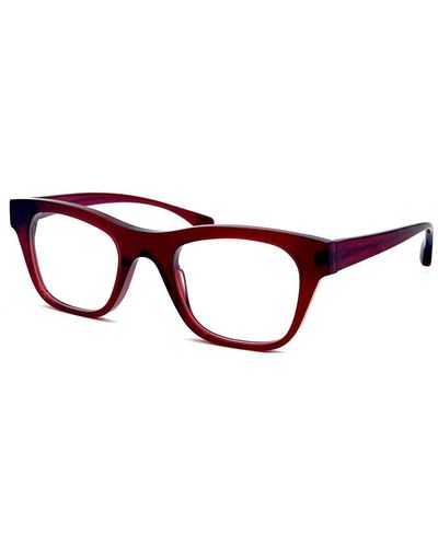 Jacques Durand Madere Xl 101 Eyeglasses - Red
