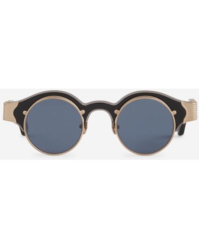 Matsuda Oval Sunglasses 10605h - Blue