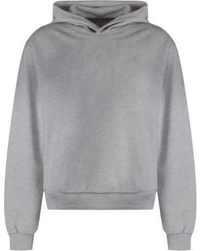 Acne Studios Hooded Sweatshirt - Gray