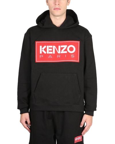 KENZO Sweatshirt With Logo - Red