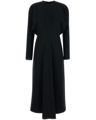 Victoria Beckham Dolman Midi Dress - Black