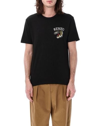 KENZO Tiger Crest T-Shirt - Black