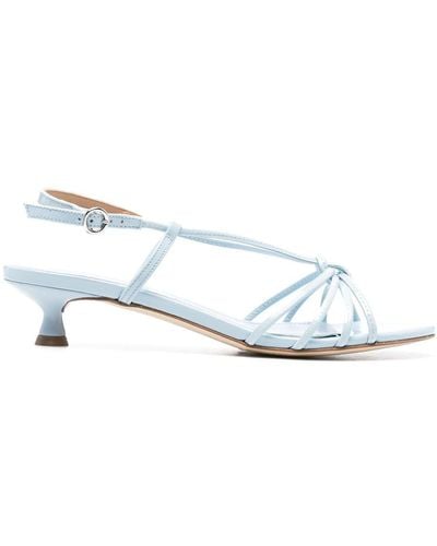 Aeyde Rhonda Patent Calf Leather Shoes - White