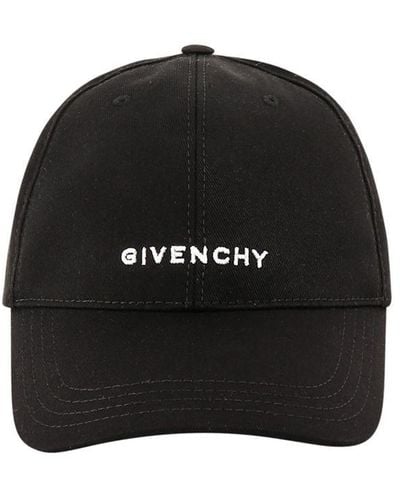 Givenchy Logo-Embroidery Baseball Cap - Black