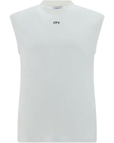 Off-White c/o Virgil Abloh Off- T-Shirts - White
