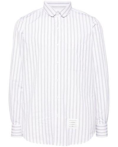 Thom Browne Cropped Trousers - White