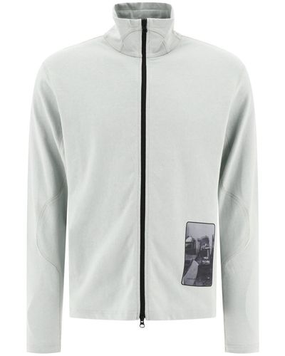 GR10K "Heavy Jersey" Zippered Sweatshirt - Gray