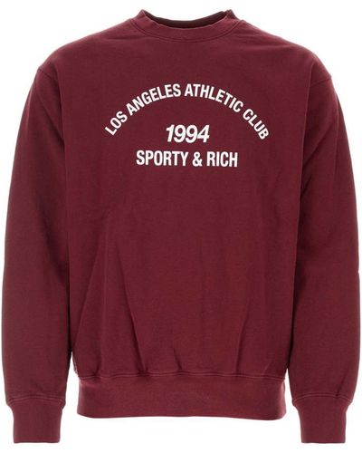 Sporty & Rich Sweatshirts - Red