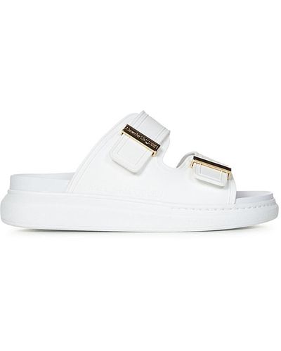 Alexander McQueen Hybrid Sandals - White