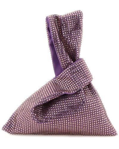 GIUSEPPE DI MORABITO Crystal Handbag - Purple