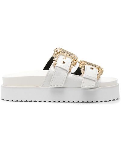Versace Jeans Couture Arizona Sandals - White