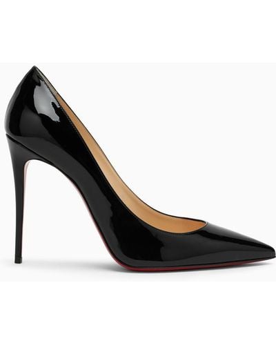 Christian Louboutin So Kate 120 Patent-leather Courts - Black