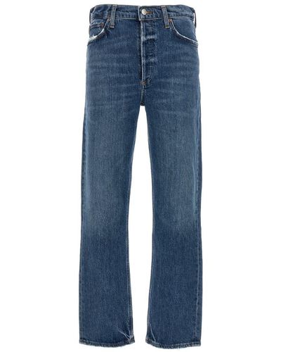 Agolde Riley Long Jeans - Blue