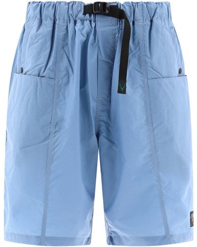 South2 West8 "Belted C.S." Shorts - Blue
