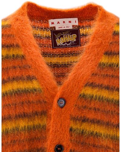Marni Burnt Blend Knitwear - Orange