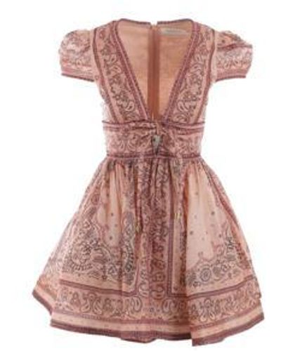 Zimmermann Short Dresses - Pink
